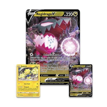 Pokémon TCG: Crown Zenith Regidrago V Collection Box - PokeRvmCollection Box